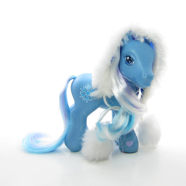 Snowflake G3 My Little Pony Winter Ponies with Hat | Brown Eyed Rose Snowflake G3 My Little Pony Winter Ponies with Hat | Brown Eyed Rose