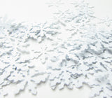 Snowflake Paper Punches White Pointed Tips