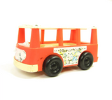 Vintage Fisher-Price Play Family Little People mini-bus or van