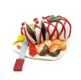 1 Inch Scale Dollhouse Cake and Candies