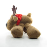 Rodney Reindeer plush bean bag toy with red bow