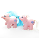 My Little Pony G1 Sticky and Sniffles ponies