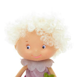Snowdrop Herself the Elf doll with white hair and purple eyes