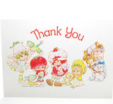 Thank You postcard with Lime Chiffon, Cherry Cuddler, Strawberry Shortcake, Butter Cookie, and Angel Cake