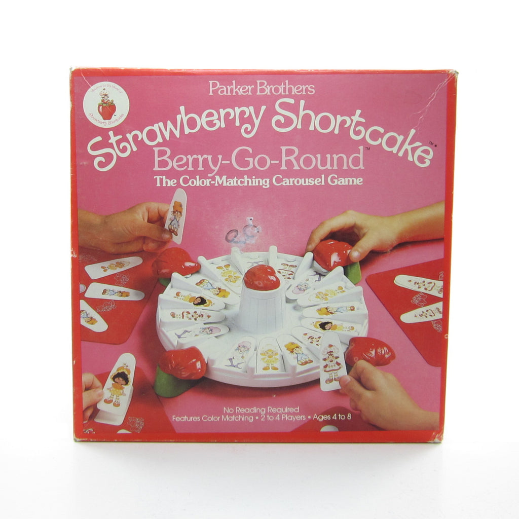 Strawberry Shortcake Berry-Go-Round Color-Matching Carousel Game - Incomplete