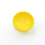 Yellow bowl for Strawberry Shortcake dolls