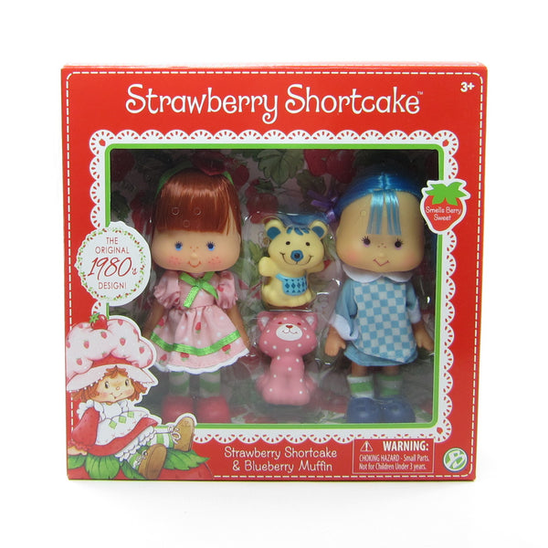 Strawberry Shortcake & Blueberry Muffin Reissue 1980s Design
