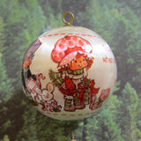 Strawberry Shortcake and Hopsalot Christmas ornament