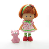 Strawberry Shortcake classic reissue doll with Custard cat