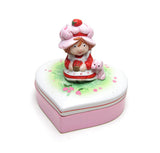 Strawberry Shortcake heart shaped trinket box