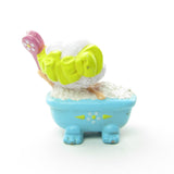 Angel Cake Taking a Bubble Bath miniature Strawberry Shortcake figurine