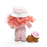 Raspberry Tart with Rhubarb Sweet Sleeper doll