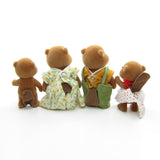 The Waters Beaver Family vintage Sylvanian Families