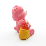 Love-a-Lot Bear Sharing His Heart vintage Care Bears miniature figurine