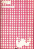 Torn paper in front cover of Strawberry Shortcake book