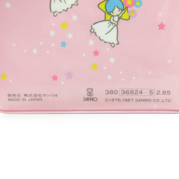 Portafoglio Sanrio Little Twin Stars Per Bambini In Vinile Con Portamonete E Tasche