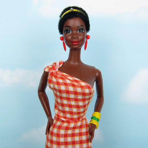Kenyan Barbie Doll Vintage 1993 Dolls of the World #11181 Brown
