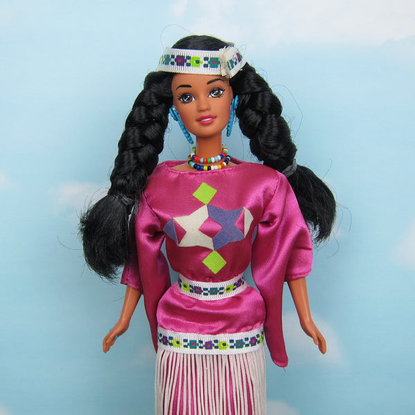 Native american barbie discount doll value