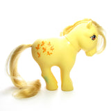 Butterscotch G1 pony non display side