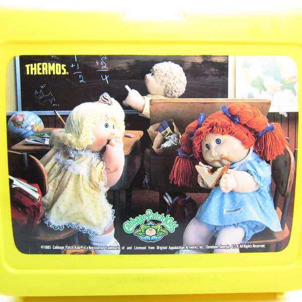 Cabbage Patch Kids Vintage Lunch Box with Thermos