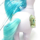 Princess Sparkle pony with nick in plastic near tail