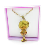 Snowdrop Herself the Elf necklace in gift box