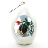 Hallmark Winter Surprise #2 penguins ice skating ornament
