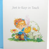 Just to Keep in Touch vintage Herself the Elf greeting card
