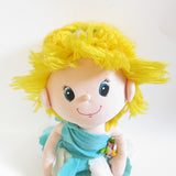 Herself the Elf cloth rag doll with yarn hair