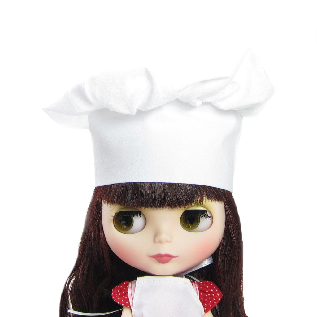 Blythe Chef's Hat Doll Accessory for Kitchen & Cooking