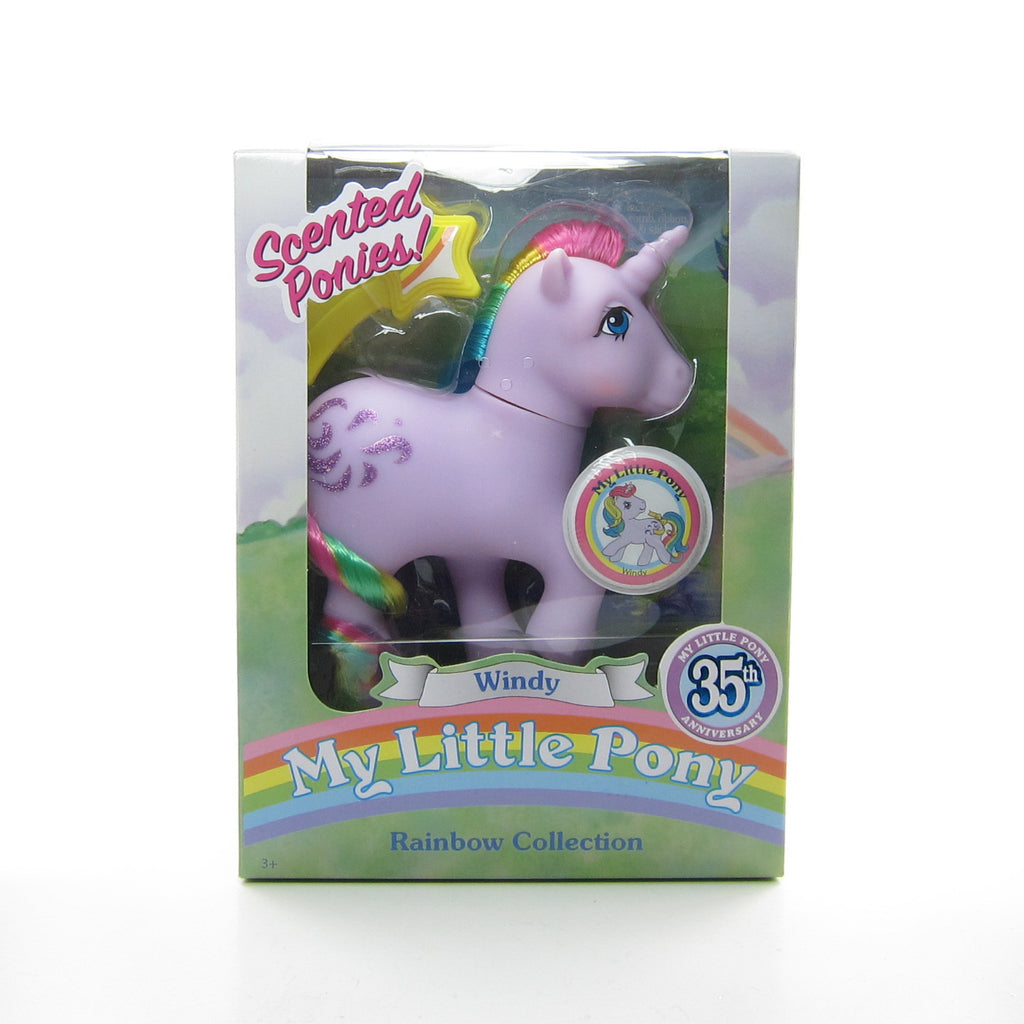Windy 35th Anniversary My Little Pony Scented Ponies 2018 Classic Toy