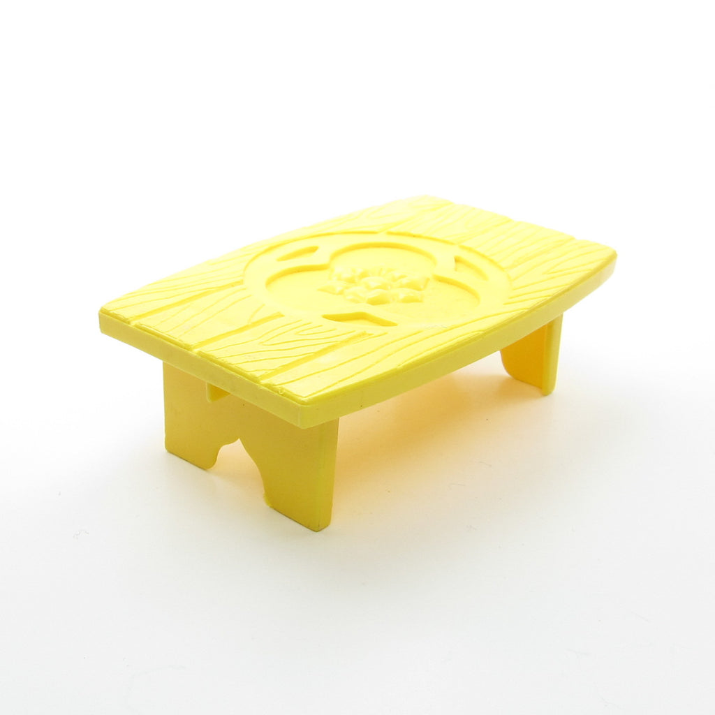 Yellow Table for Dream Castle Vintage G1 My Little Pony Playset Accessory
