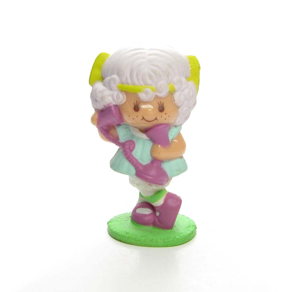 Angel Cake Chatting on the Phone Miniature Figurine