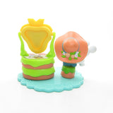 Apricot and Hopsalot play at the vanity miniature figurine set