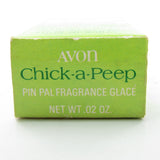 Avon Chick-a-Peep Easter egg pin pal box