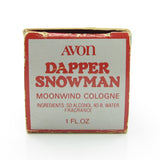 Avon Dapper Snowman box