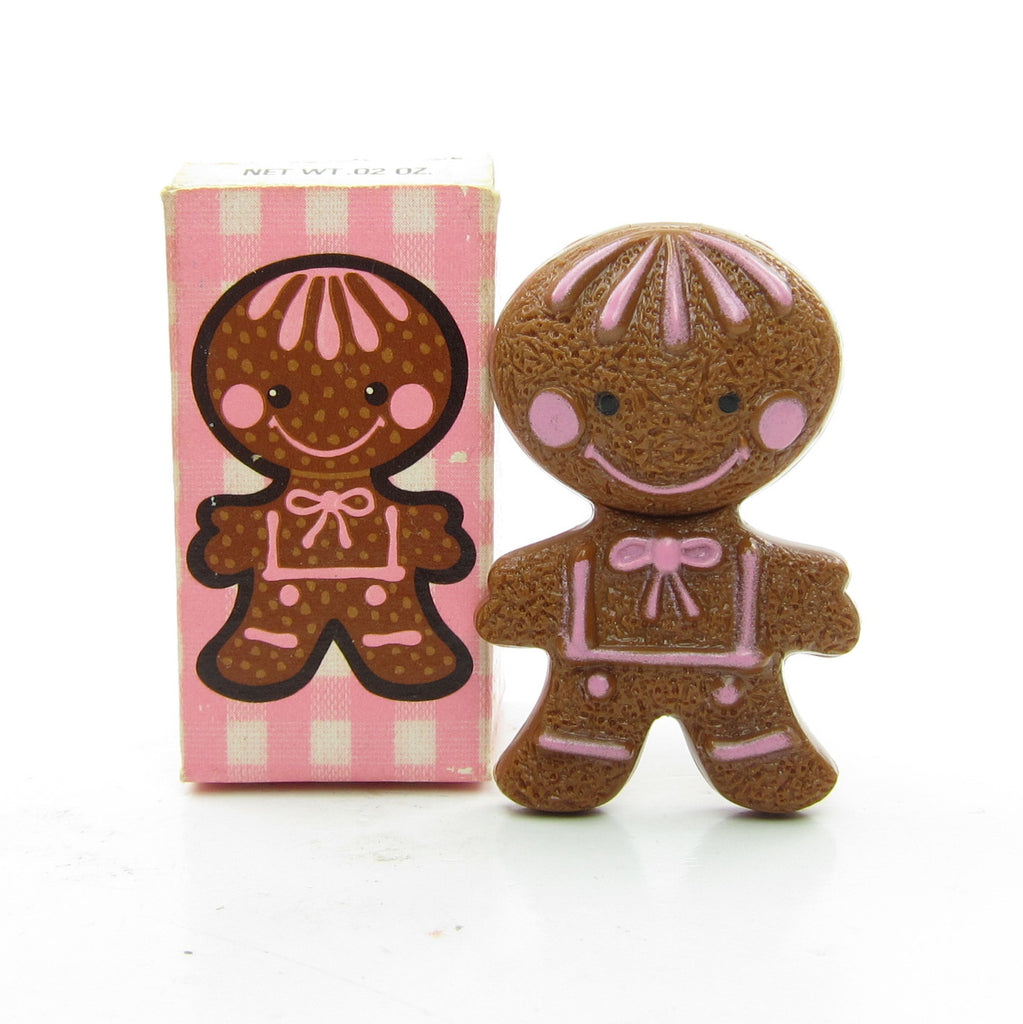 Gingerbread Pin Pal Vintage Avon 1972 Gingerbread Man with Fragrance Glacé