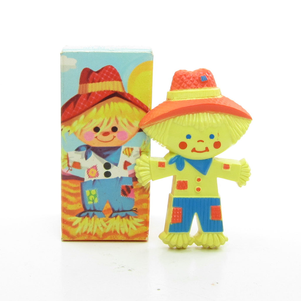 Peter Patches Pin Pal Vintage Avon 1975 Scarecrow Children's Lapel with Fragrance Glacé