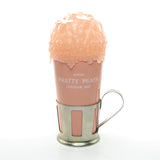 Avon Pretty Peach Cologne Mist perfume in ice cream soda bottle
