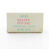 Vintage Avon Sniffy skunk Pin Pal with solid perfume