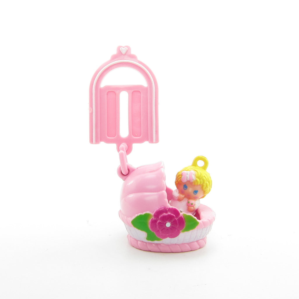 Baby Sunshine with Bassinet Charmkins Button Hanger Charm