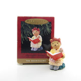 Bearnadette Bearingers Hallmark Christmas ornament with box