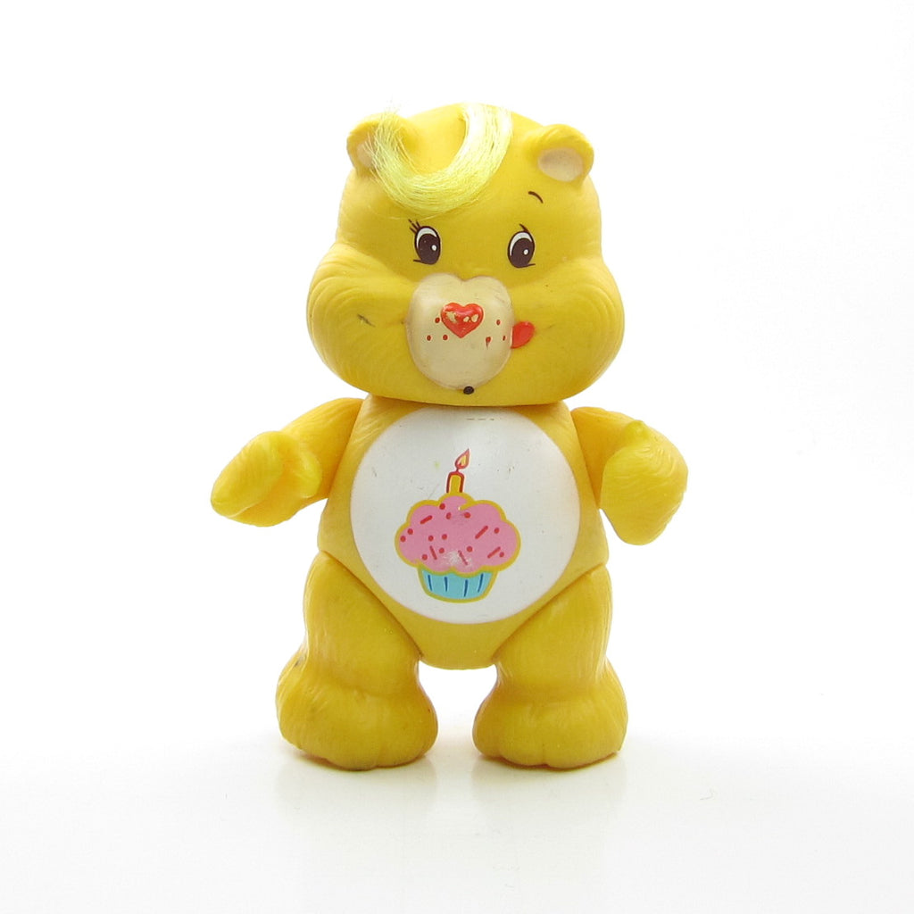 Birthday Bear Vintage Care Bears Poseable 3-Inch Figure