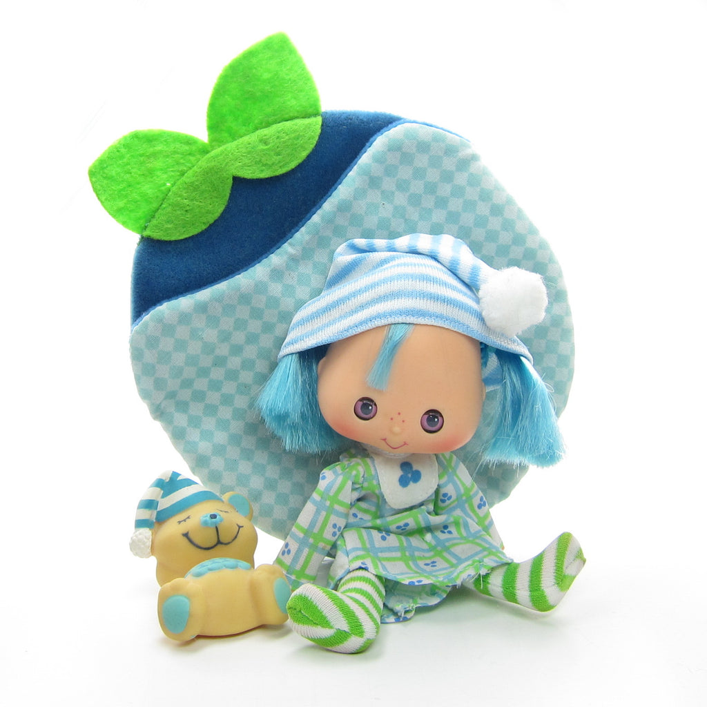 Blueberry Muffin Sweet Sleeper Doll with Cheesecake Mouse Pet