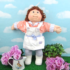Cabbage Patch Kids Cornsilk doll with red hair, brown eyes