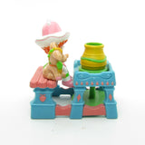 Side of Cafe Ole at the Potter's Wheel Deluxe Strawberryland Miniatures figurine set