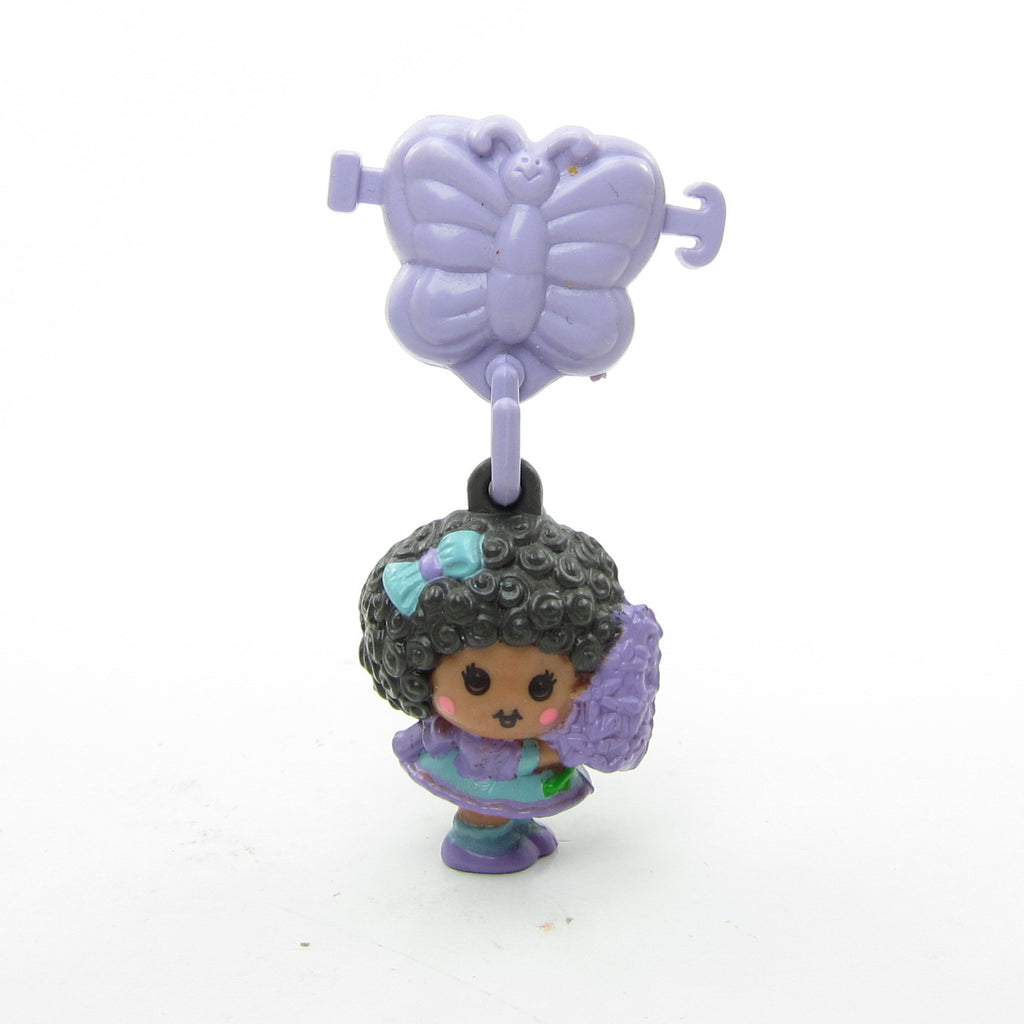 Hyacinthia Charmkins Toy with Purple Butterfly Pony Tail Holder