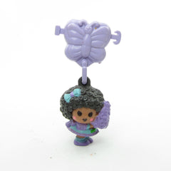 Charmkins Hyacinthia charm with butterfly ponytail holder