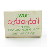 Vintage Avon Cottontail Pin Pal Fragrance Glace box