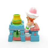 Side of Cafe Ole at the Potter's Wheel Deluxe Strawberryland Miniatures figurine set